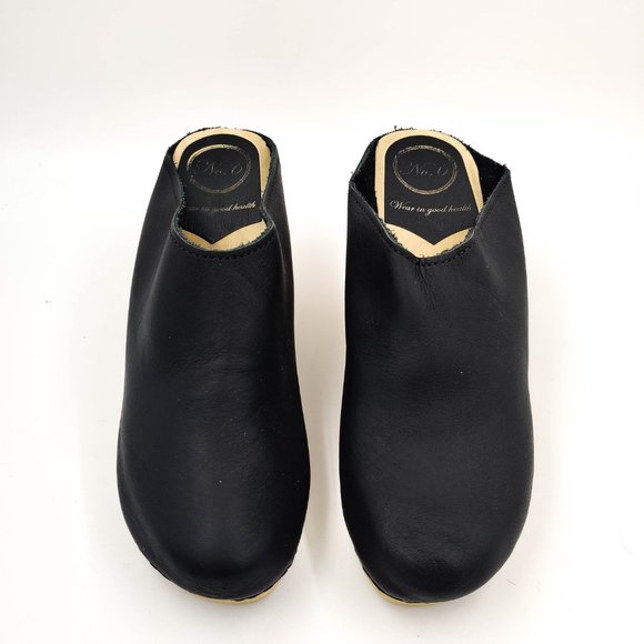 No.6 New School Clog on Wedge. Good condition. Size 8 - Picture 3 of 9